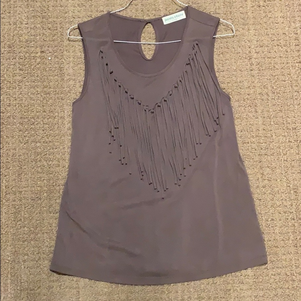 Fringe top